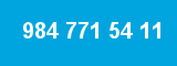 984 771 54 11 984 771 54 11